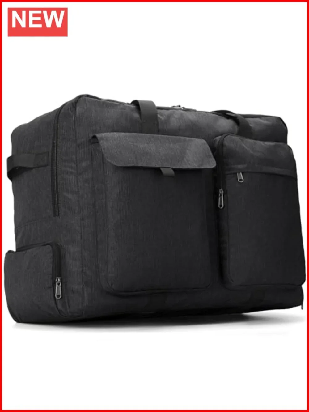 Large Foldable Travel Duffle Bag with Shoe Compartment 120L